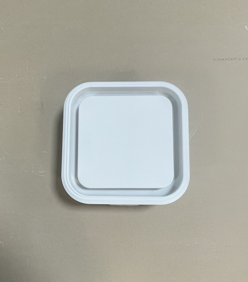 Диффузор под покраску скрытого монтажа SECRET SOFT FRAME D200мм